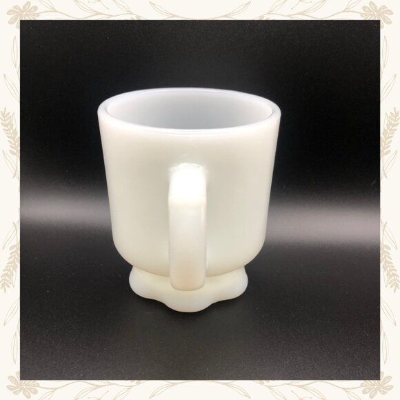 Vintage Anchor Hocking Fire-King Concord Milk Glass Mugs – Set of 6 (1960s) - Picture 5 of 8